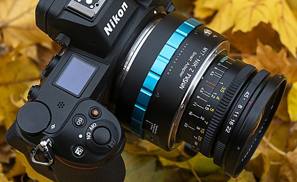 Νέος προσαρμογέας Fotodiox Pro Fusion Mamiya 7 σε Nikon Z