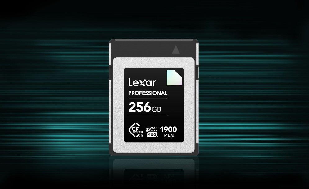 Η LEXAR παρουσίασε την πιο γρήγορη σειρά CFexpress Type B Card DIAMOND