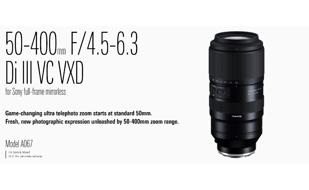 Κυκλοφόρησε ο νέος υπερ-τηλεφακός zoom της Tamron