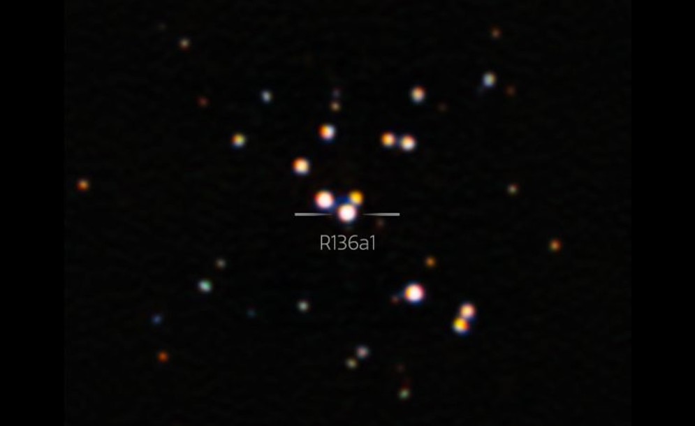 Η καλύτερη φωτογραφία του μεγαλύτερου άστρου στο σύμπαν