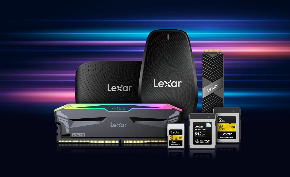 Η Lexar αποκάλυψε τα νέα προϊόντα Gaming και τα βελτιωμένα Pro προϊόντα φωτογραφίας και βίντεο στην CES 2023