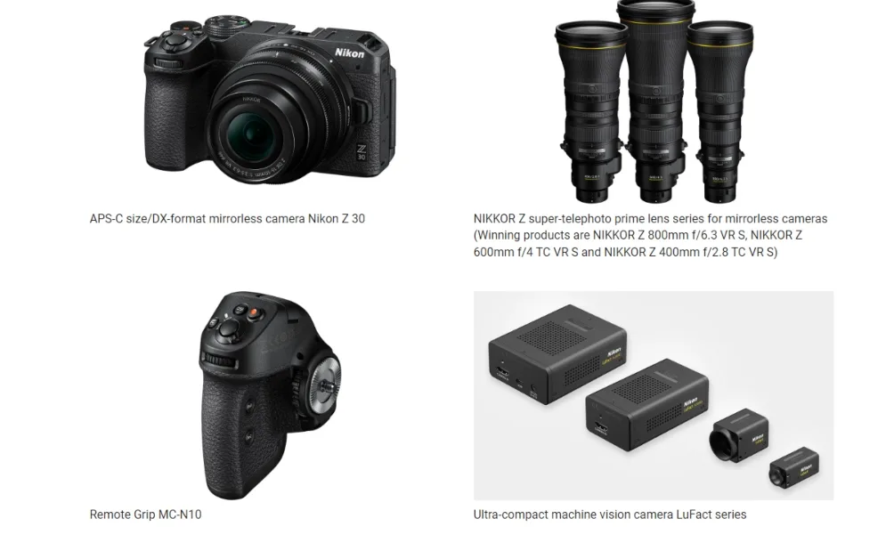 Βραβείο iF DESIGN AWARD 2023 για τη Nikon